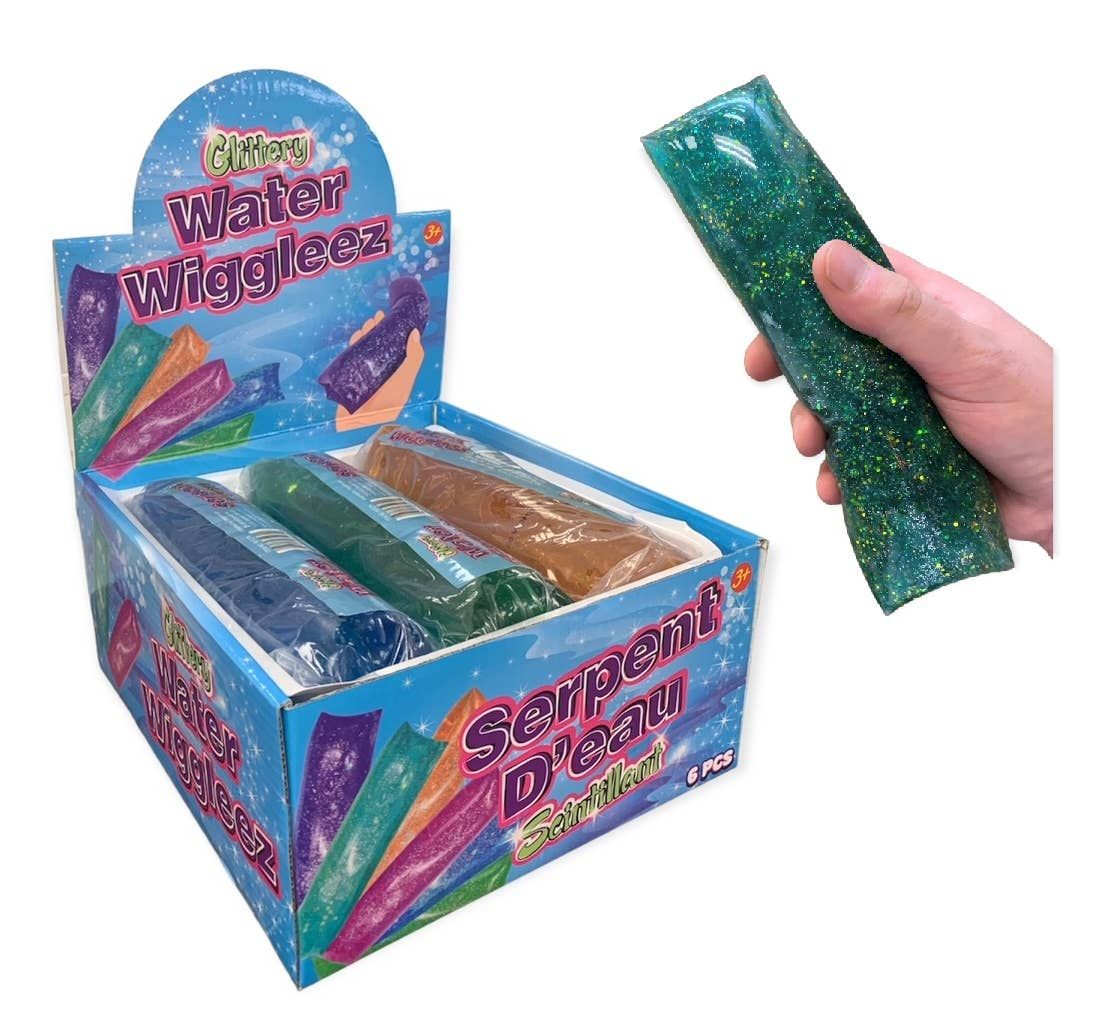 Jumbo Glittery Water Wigglers Jumbo Glittery Water Wigglers