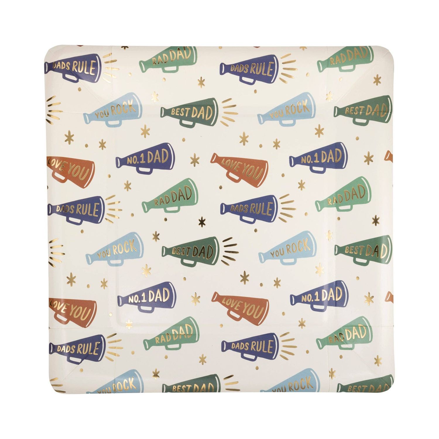 Megaphone Pattern Plate Megaphone Pattern Plate