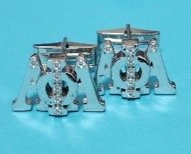 Alpha Horizontal AΦA Cufflinks