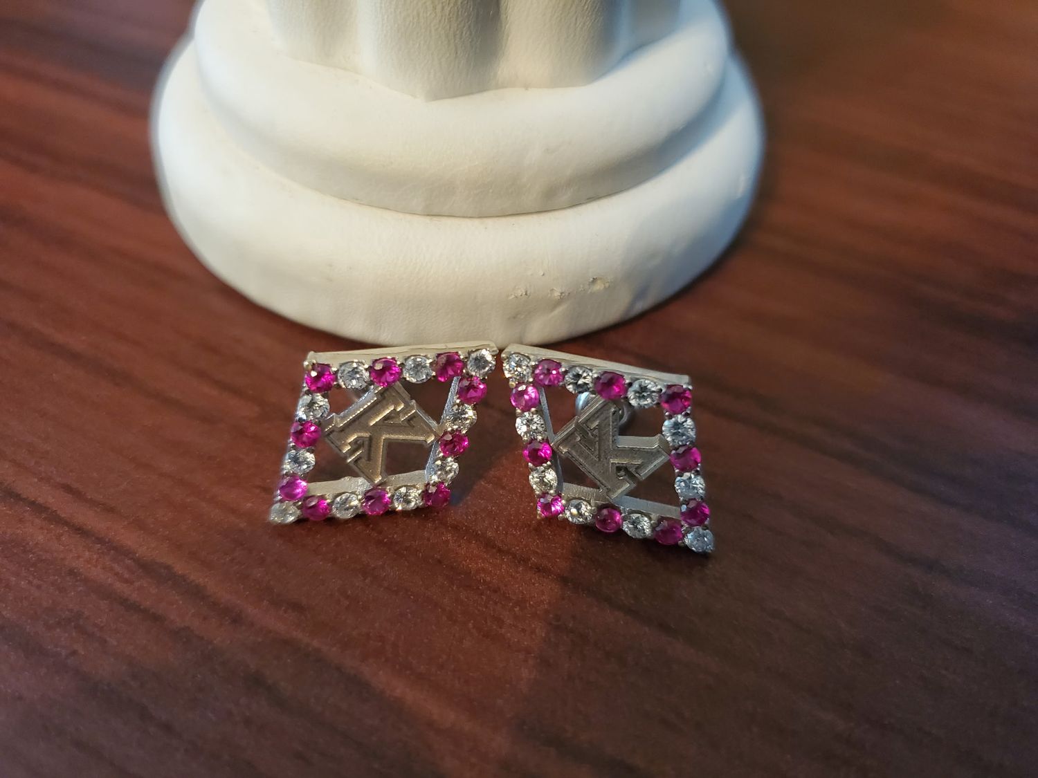 Kappa Diamond K Earrings