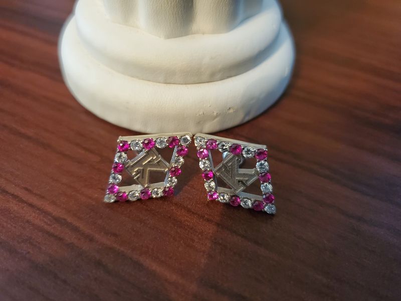 Kappa Diamond K Earrings