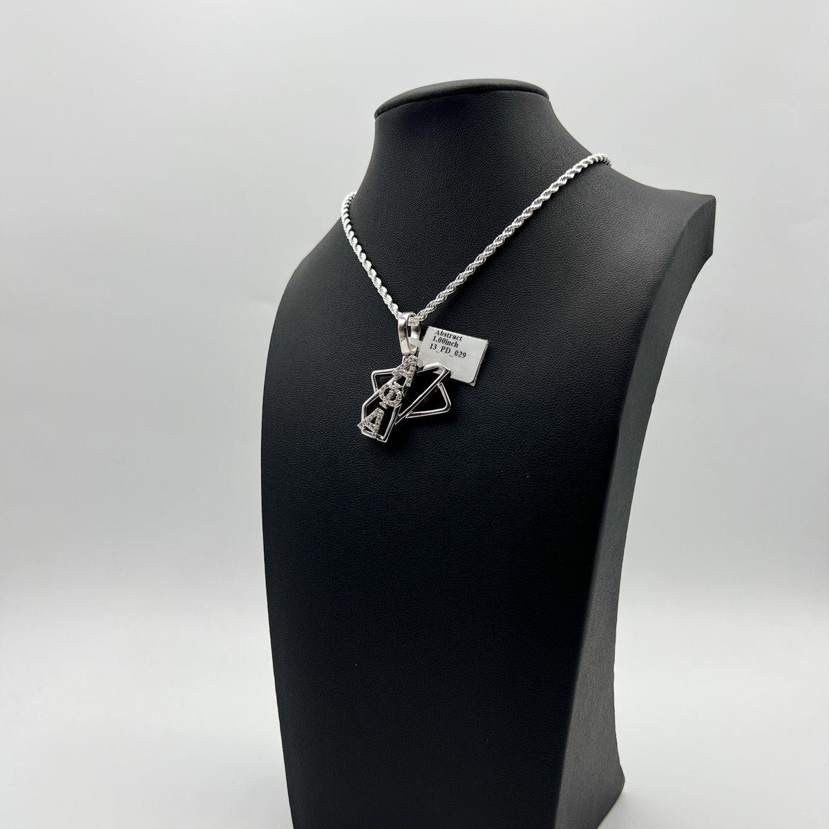 Alpha Abstract AΦA Pendant