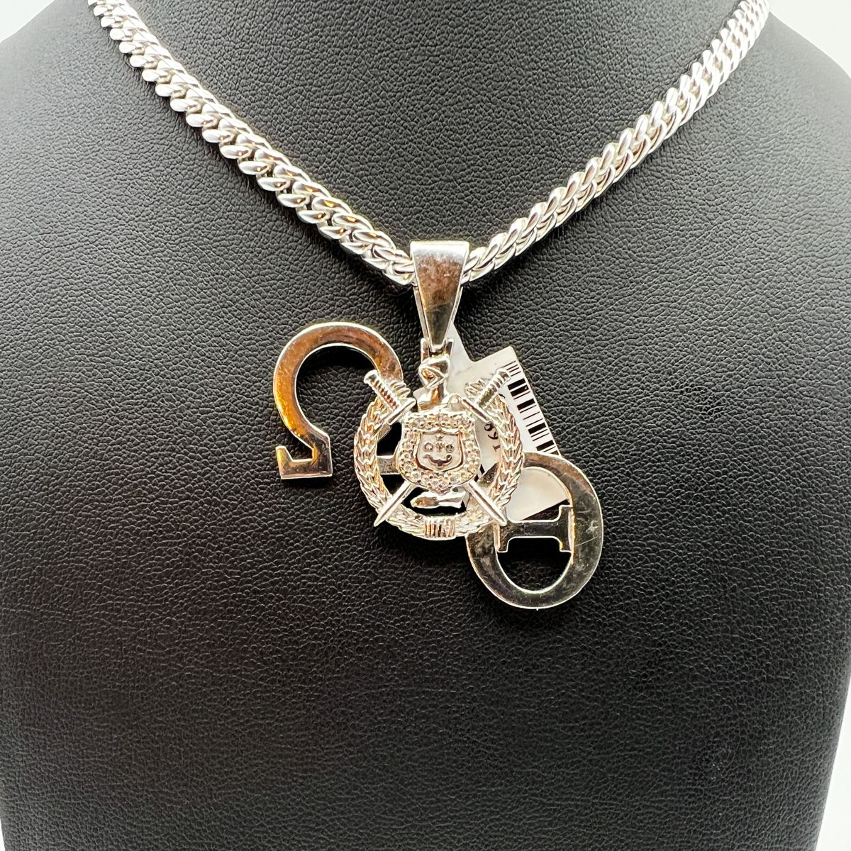 Open Diagonal Chapter Pendant Open Diagonal Chapter Pendant