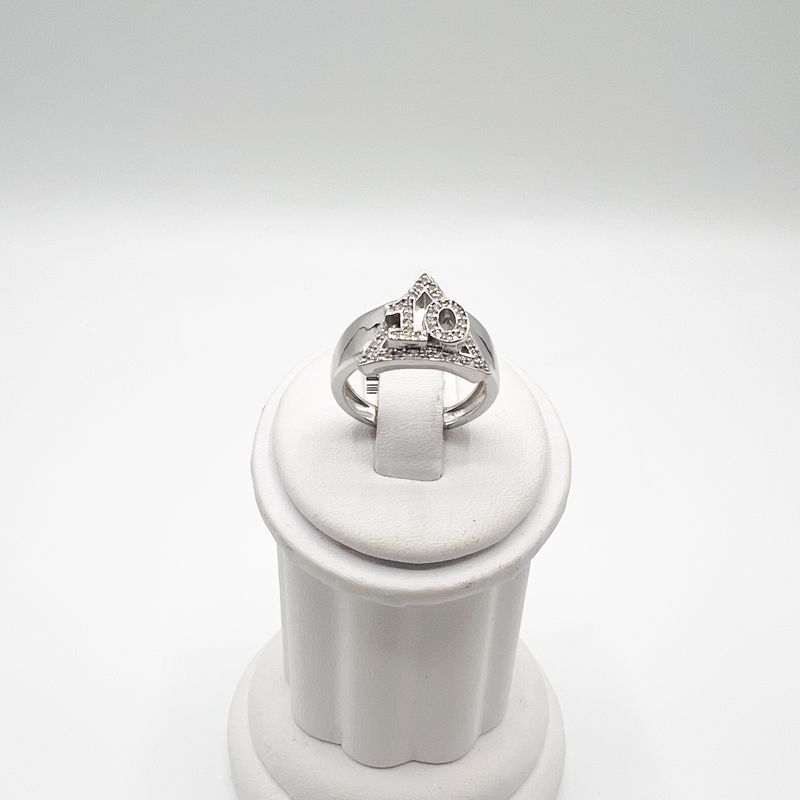 The 10th Anniversary Delta Sigma Theta Pyramid Ring
