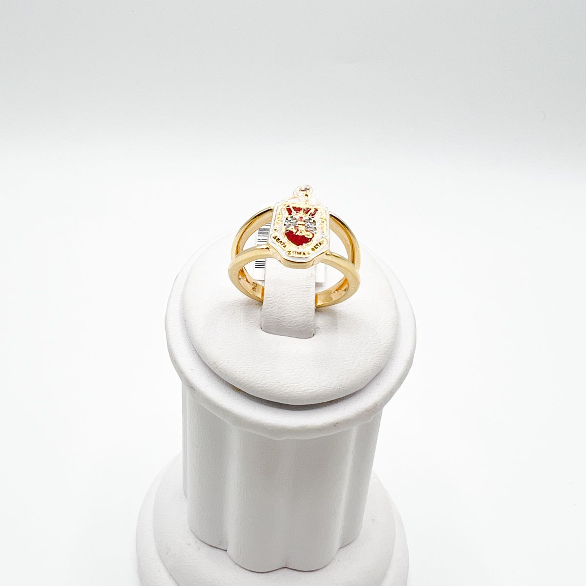 The Small Shield Split Band Delta Sigma Theta Ring The Small Shield Split Band Delta Sigma Theta Ring