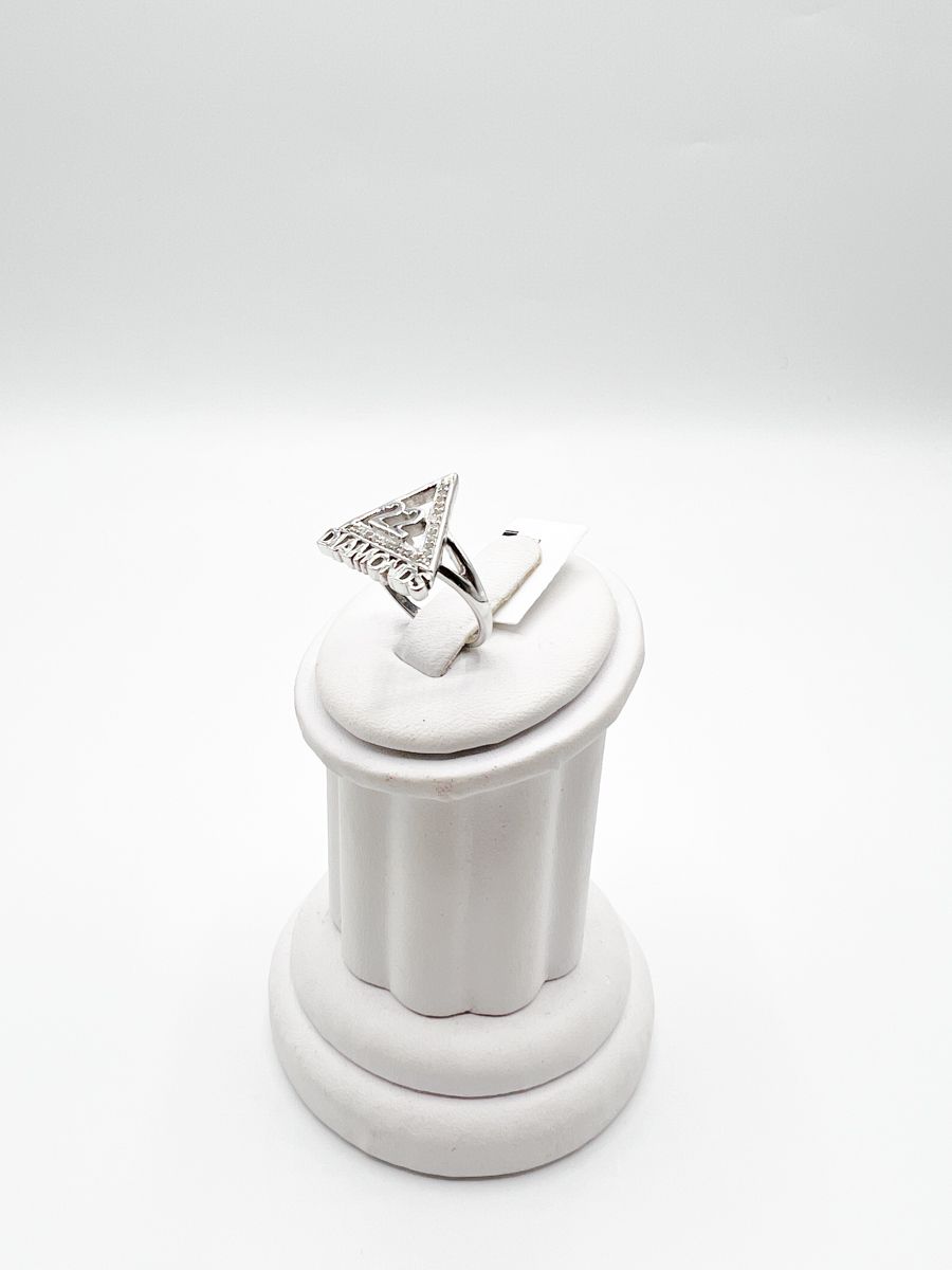 The Large Personalized Split Band Delta Sigma Theta Ring