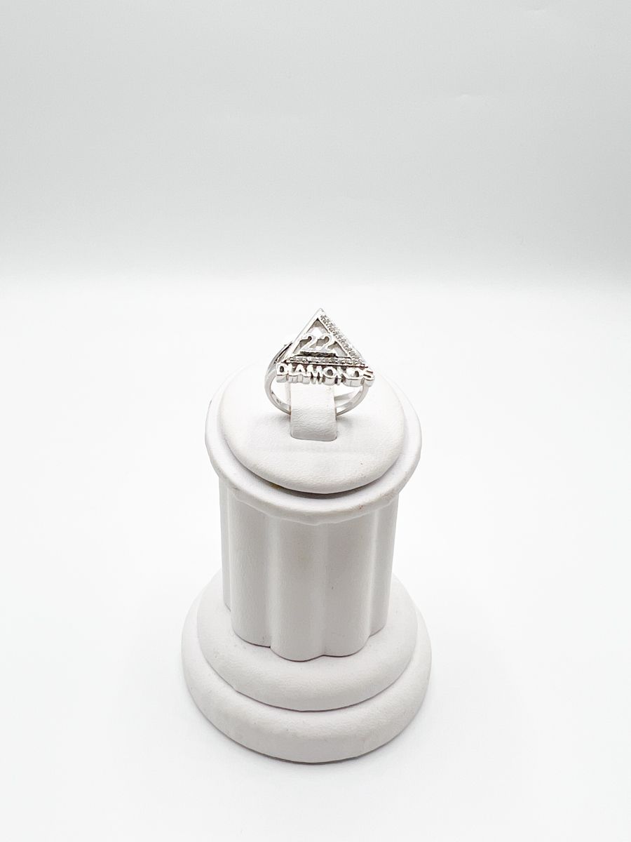 The Large Personalized Split Band Delta Sigma Theta Ring The Large Personalized Split Band Delta Sigma Theta Ring