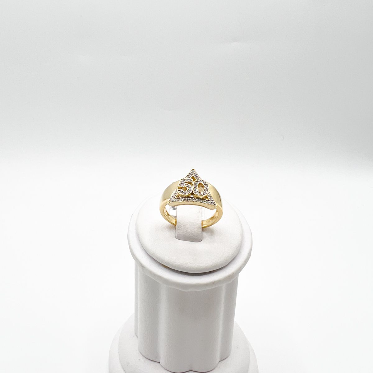 The 50th Anniversary Delta Sigma Theta Pyramid Ring The 50th Anniversary Delta Sigma Theta Pyramid Ring