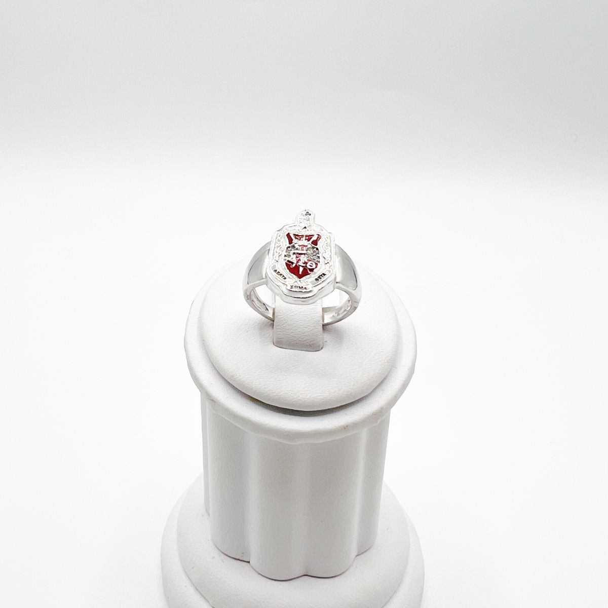 The Small Shield Thick Band Delta Sigma Theta Ring The Small Shield Thick Band Delta Sigma Theta Ring