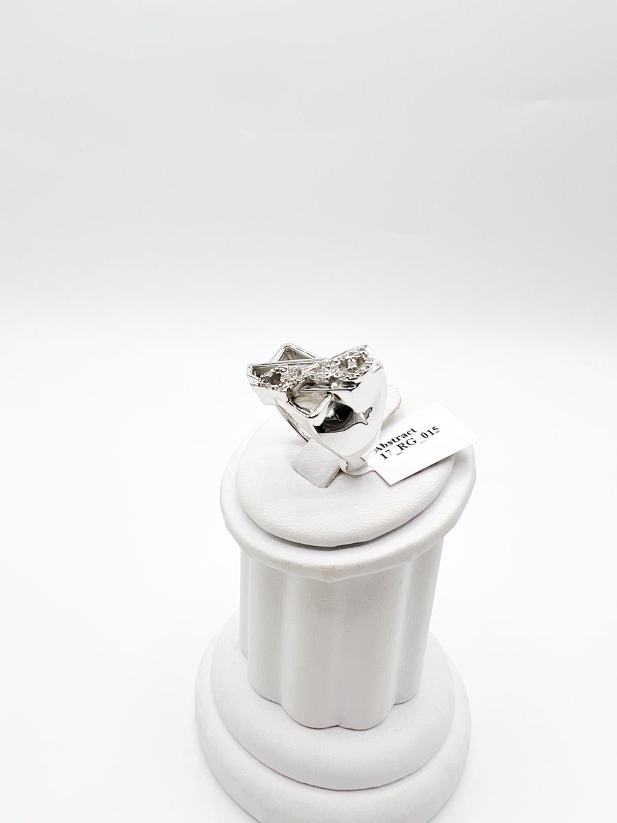 The Abstract Vertical Delta Sigma Theta Stone Ring