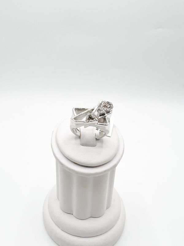 The Abstract Vertical Delta Sigma Theta Stone Ring