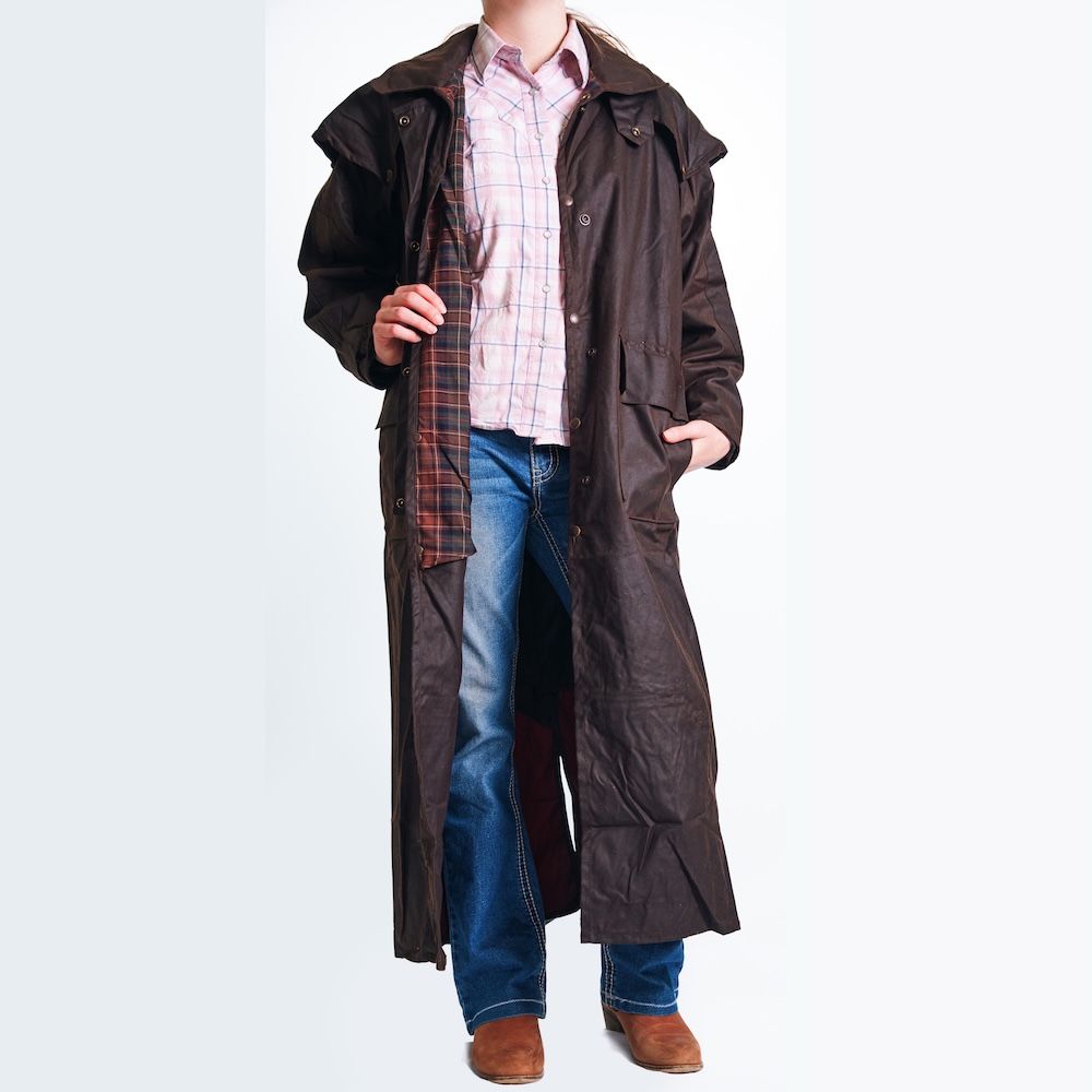 Bendigo Clothing Full Length Oilskin Coat