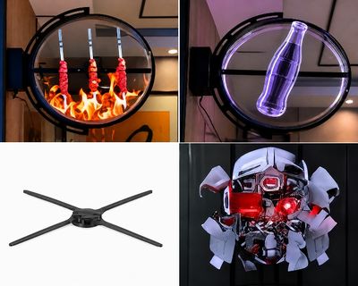 VENTILATEURS HOLOGRAPHIQUES 3D