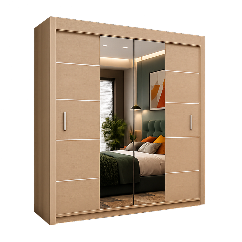 Oslo / Lisbon Mirror Sliding Door Wardrobe Oslo / Lisbon Mirror Sliding Door Wardrobe