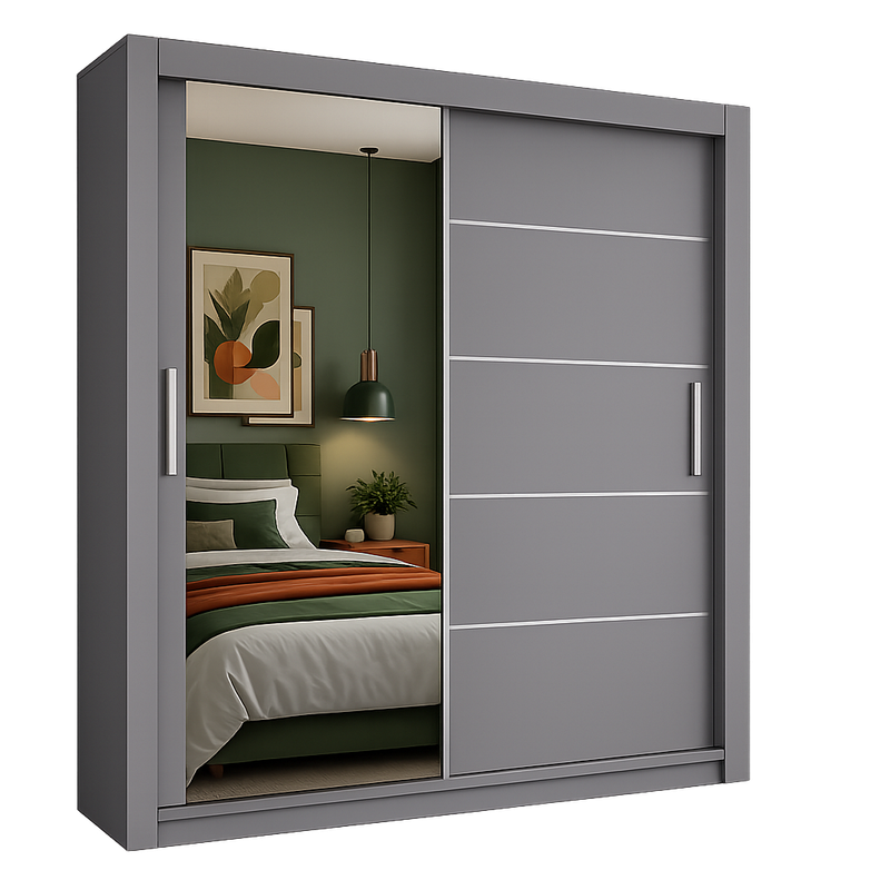 Lyon / Venice Mirror Sliding Door Wardrobe Lyon / Venice Mirror Sliding Door Wardrobe