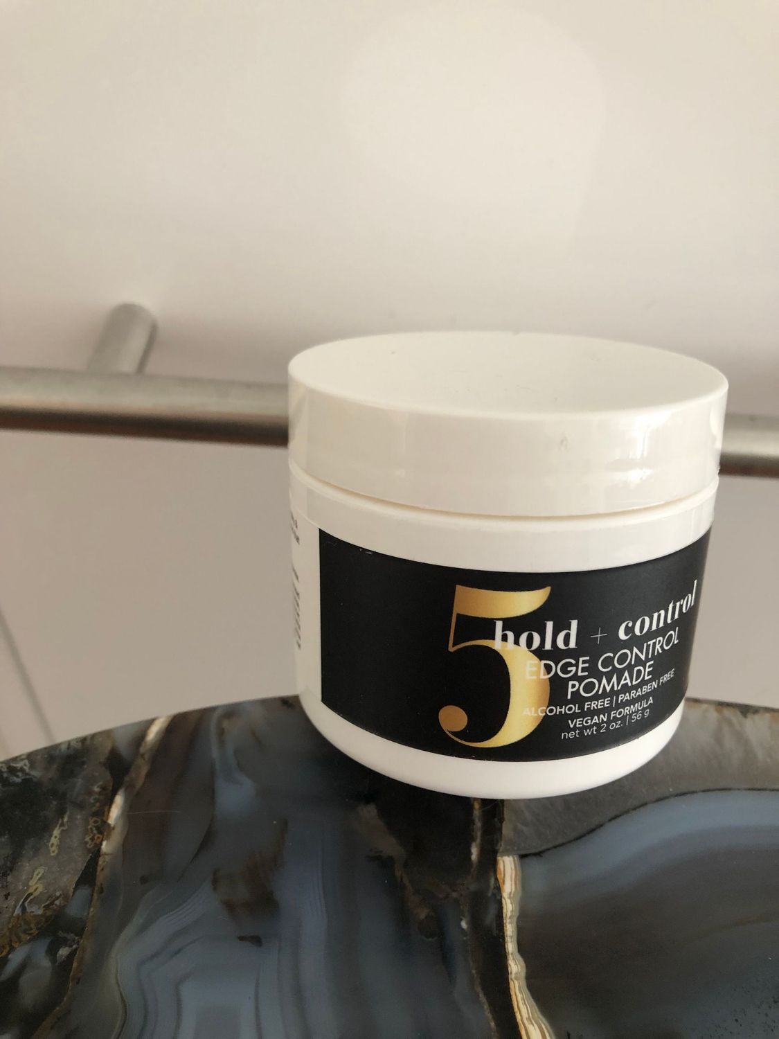 5 Hold + Control Edge Control Pomade 2 oz 5 Hold + Control Edge Control Pomade 2 oz