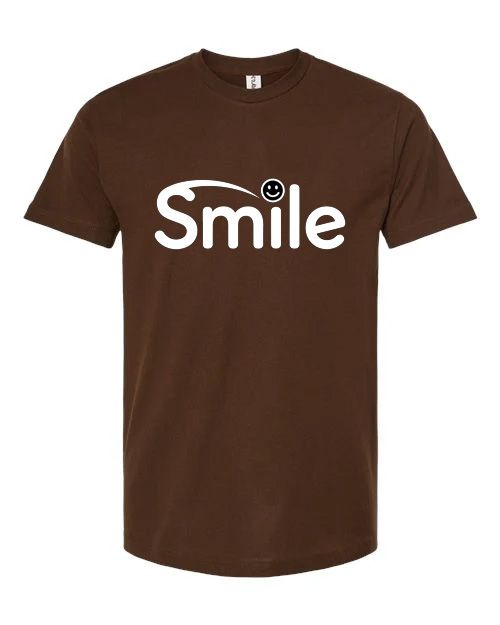 SMILE T-Shirt With White Logo