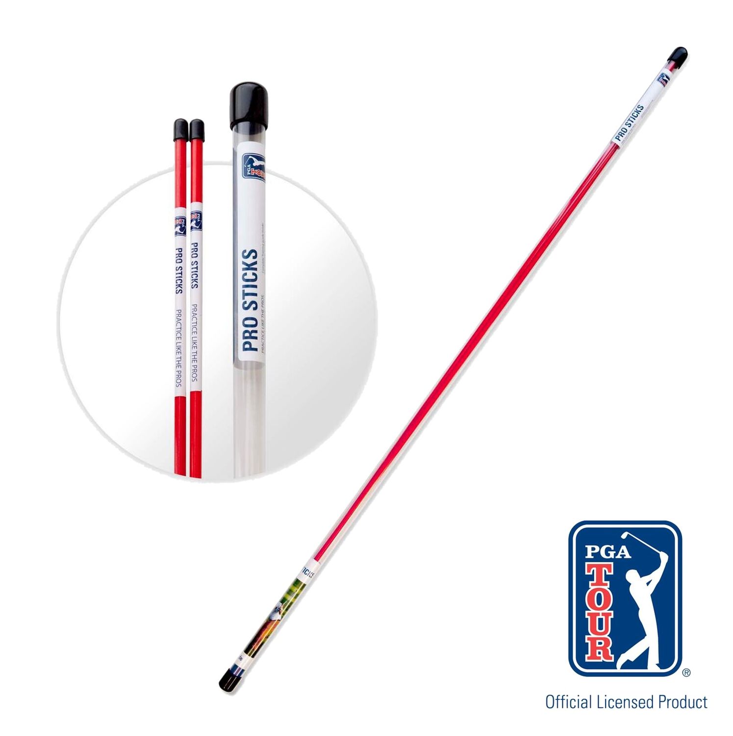 PGA TOUR GOLF ALIGNMENT STICK SET