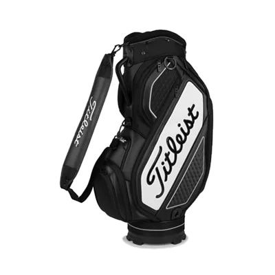 TITLEIST 2020 MIDSIZE STAFF BAG JET BLACK