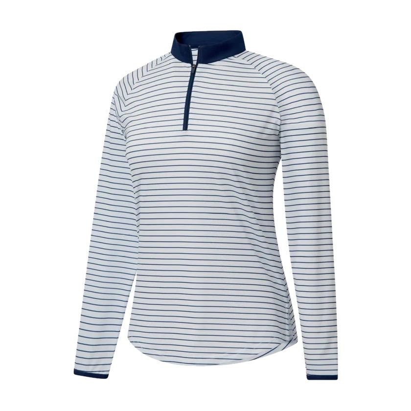 FJ 1/4 ZIP LADIES SUN PROTECT LONG SLEEVE
