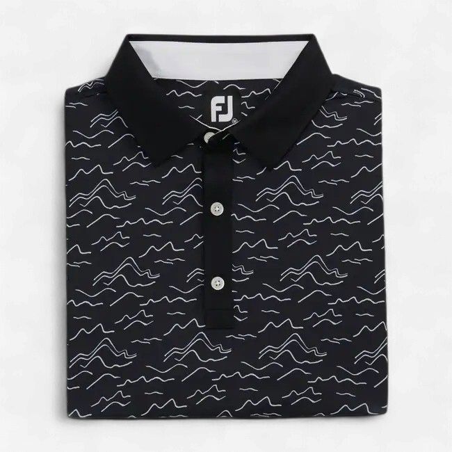 FJ WAVE PRINT LONG SLEEVE SHIRT