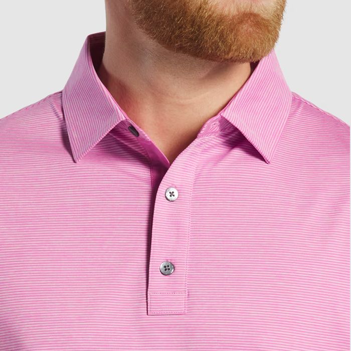 FJ HEATHER STRIPE LISLE SHIRT