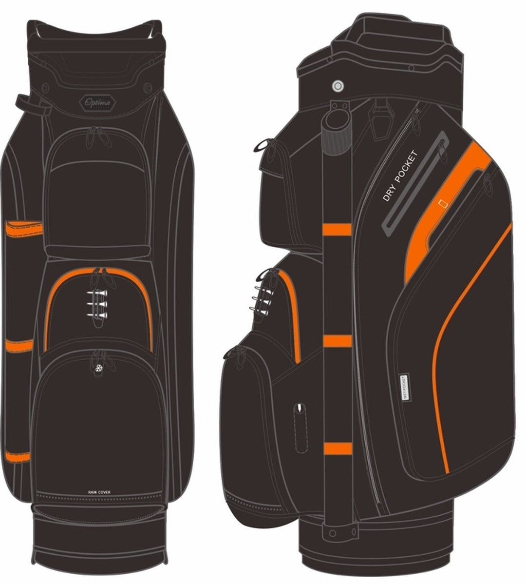 OPTIMA GOLF BAG - GLORY CART