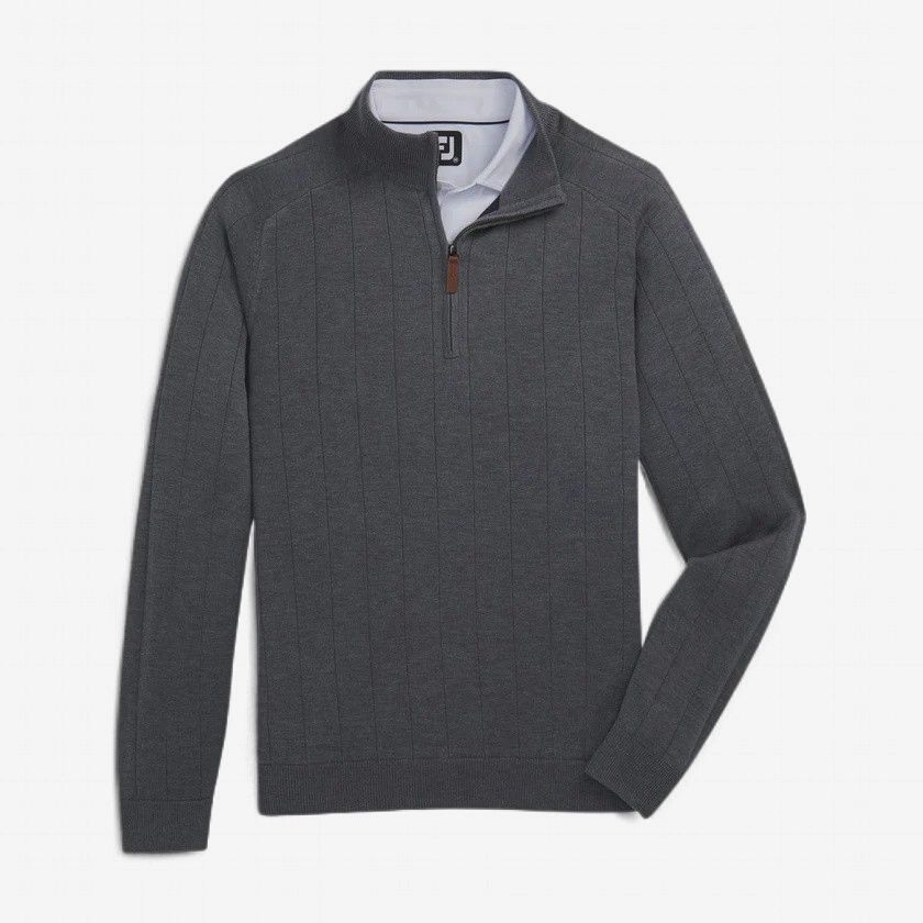 FJ 2026 DROP NEEDLE LINED QUARTERZIP- HAREWOOD LOGO