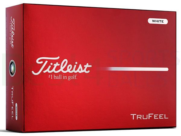 TITLEIST TRUFEEL DOZEN WHITE