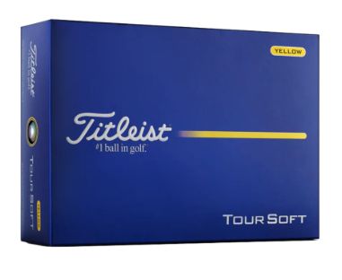 TITLEIST TOURSOFT YLW DOZEN