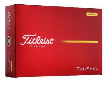 TITLEIST TRUFEEL YLW DOZEN
