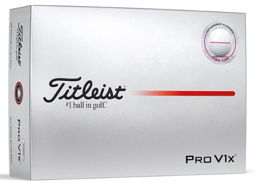 TITLEIST PROV1X PNK ALIGNMENT DOZEN