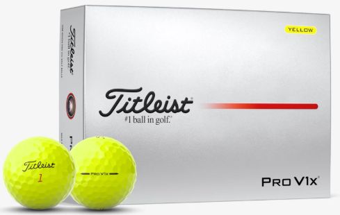 TITLEIST PROV1X YELLOW DOZEN