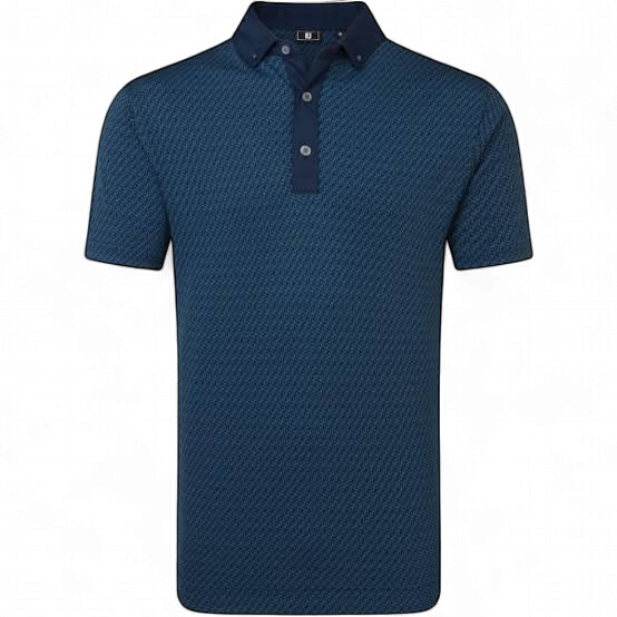 FJ 2026 STAR GEO JACQUARD NAVY SHIRT