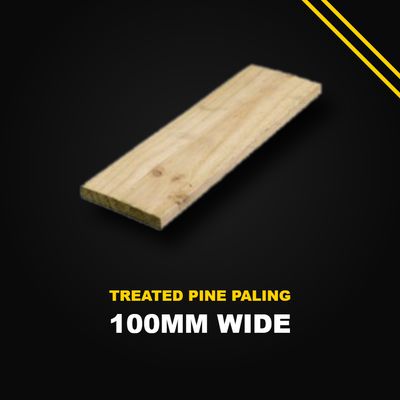 Timber Paling 100 x 15mm (Treated Pine)