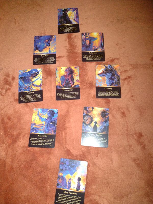 9 Soul Parts Spread