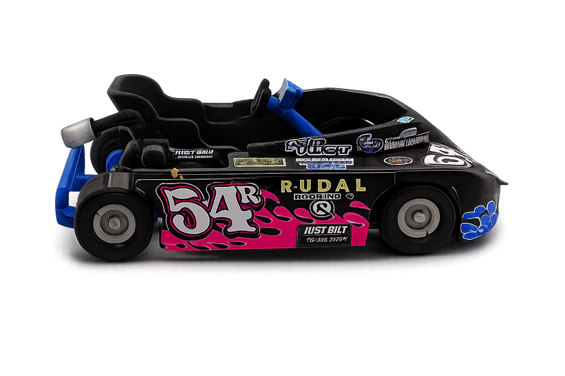 Rudal Roofing No. 54R Go-Kart – 3D Printed Racing Replica
