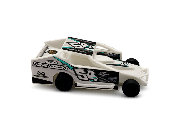 Stirling Lubricants No. 54 Modified – 3D Printed Race Car Replica