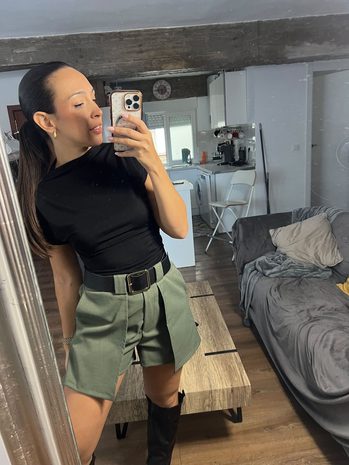 Falda pantalon Safari