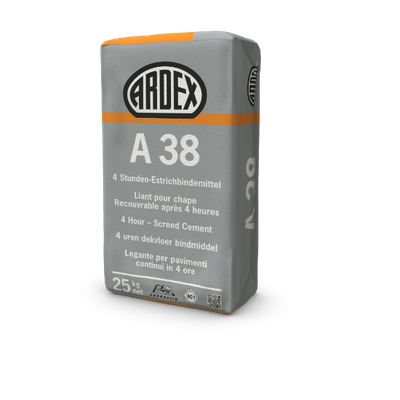 Ardex A38 4u sneldrogende dekvloer, zak 25 kg