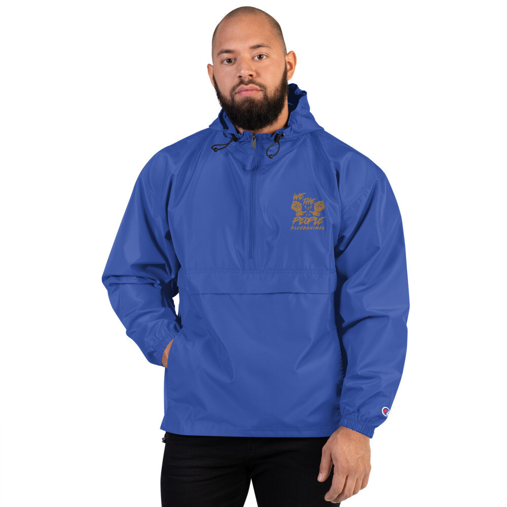 We The People Embroidered Champion Packable Jacket