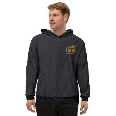 King Embroidered  Sueded Fleece Hoodie
