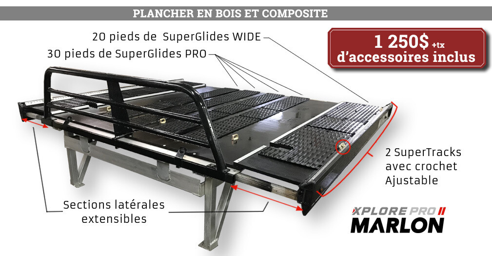 Xplore II, sled deck de Marlon