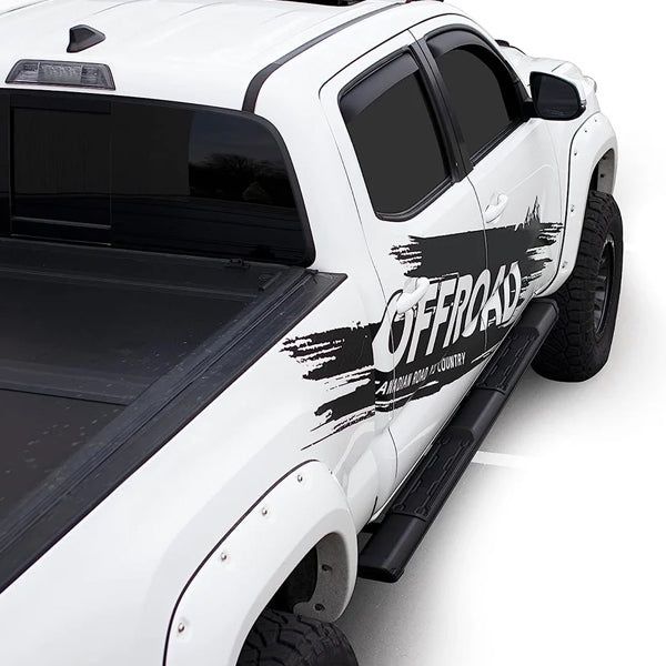 U-GUARD 5&quot; Matte Black Powder-Coated Aluminum Running Boards | SX-3331 | for 2019-2023 Classic Ram 1500 / 2010-2023 Ram 2500/3500 Crew Cab