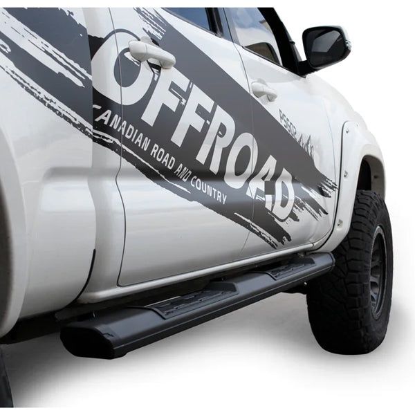 U-GUARD 5&quot; Matte Black Powder-Coated Aluminum Running Boards | SX-5101 | for Nissan Frontier Crew Cab 05-23
