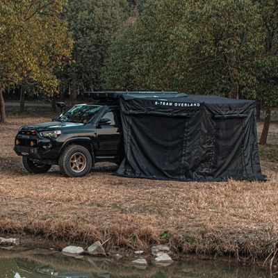 Mure pour Auvent S-TEAM Overland THE WING autoportant 270 ̊ couleur noir - STO-00005X