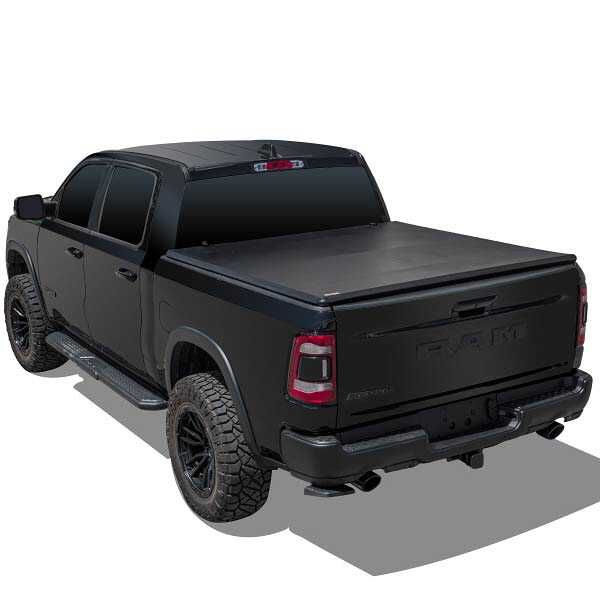 U-Guard Soft Tri-Fold Tonneau Cover | STF-5101 | for 05-24 Nissan Frontier 5&#39; Bed