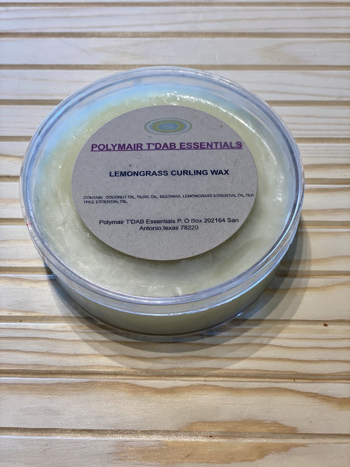 Lemongrass Curling Wax