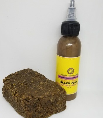 Authentic African Black Soap Combination