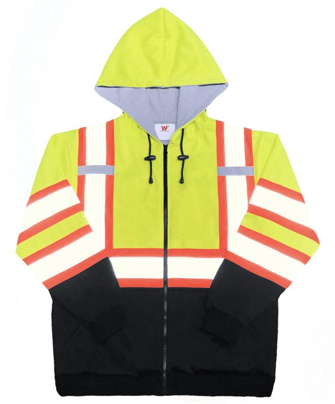 Class 3 Full Zipper Sweatshirt With Thermal Lining